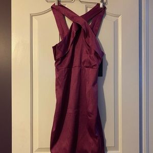 Brand new with tags: criss cross halter style stress